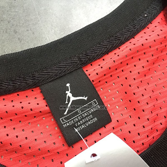 Camiseta Michael Jordan NO 23 Rojo Blanco